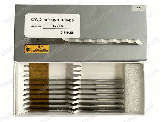 خرید 0725W تیغه برش صنعتی موج برای ماشین برش خودکار CAD online manufacture