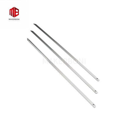 801439 IX6 تیغه برش دو سوراخ 310x7.0x2.0mm برای صنعت لباس زیر یک سوراخ