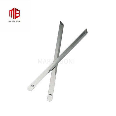 مواد HSS KF0716 چاقو تیغه برای ین اندازه160 X 8 X 1.6mm CH08 02-25W1.6H3 برش چاقو تیغه های تک سوراخ